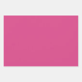 Rosa Piselbuquet Geschenkpapier Set (Vorderseite 2)