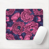 Rosa Piselbuquet Mousepad (Mit Mouse)