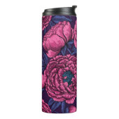 Rosa Piselbuquet Thermosbecher (Nach links gedreht)