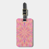 rosa Pixel 2 Gepäckanhänger (Vorderseite vertikal)
