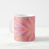 rosa Pixel 2 Kaffeetasse (Vorderseite Links)