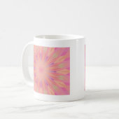 rosa Pixel 3 Kaffeetasse (Vorderseite Links)
