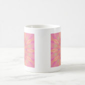 rosa Pixel 3 Kaffeetasse (Mittel)