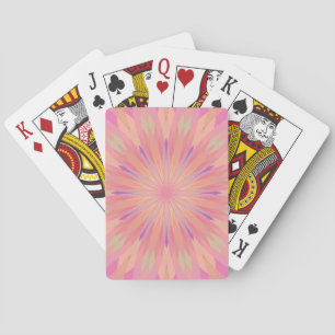 rosa Pixel 3 Spielkarten