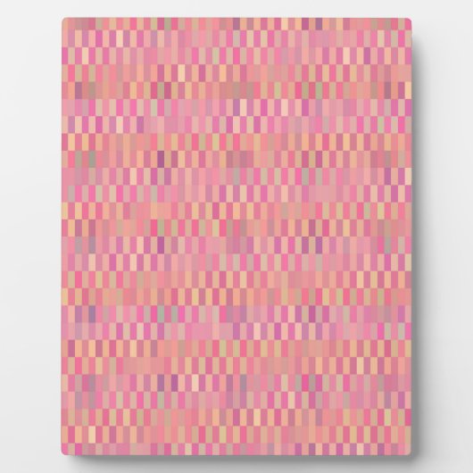 rosa Pixel Fotoplatte (Vorderseite)