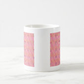 rosa Pixel Kaffeetasse (Mittel)