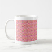 rosa Pixel Kaffeetasse (Links)