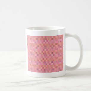 rosa Pixel Kaffeetasse