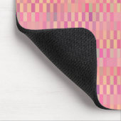 rosa Pixel Mousepad (Ecke)