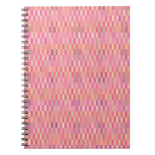 rosa Pixel Notizblock (Vorderseite)