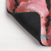 Rosa Plätzchen Mousepad (Ecke)