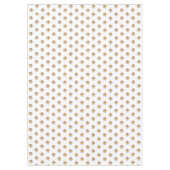 Rosa Plumeria Blume auf Weiß Tischdecke (Vorderseite)