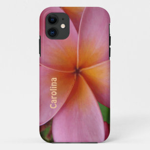 Rosa Plumeria-Blume personalisierte iphone 5 Case-Mate iPhone Hülle