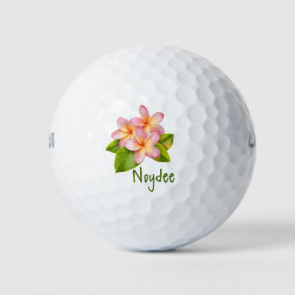 Rosa Plumeria Frangipani, Ihr Name, Floral Golfball
