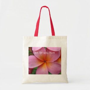 Rosa Plumeria-Tasche Tragetasche