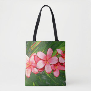 Rosa Plumerias Tasche