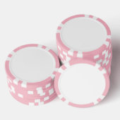 rosa pokerchips (Stapel)