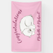 Rosa Polar Banner (Vertikal)