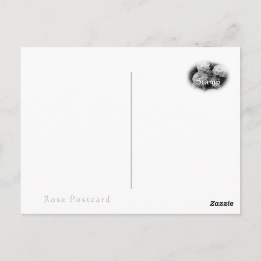 Rosa Polaris α Postkarte (Rückseite)