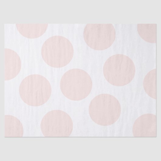 Rosa Polka Dot Papier (Vorderseite)
