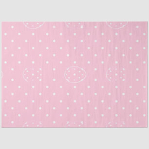 Rosa Polka-Parade Seidenpapier