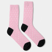 Rosa Polka-Parade Socken (Rechts)