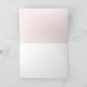 Rosa Polka Punkte werden meine Trauzeugin sein Einladung (Innenseite)