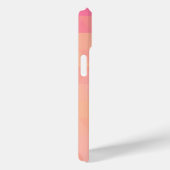 Rosa Polygonen Case-Mate iPhone Hülle (Rückseite / Rechts)