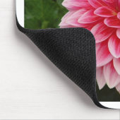 "Rosa Pom Pom Dahlie " Mousepad (Ecke)
