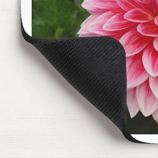 "Rosa Pom Pom Dahlie " Mousepad (Ecke)