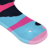 Rosa Pop Abstrakt Schneidebrett (Ecke)