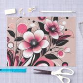Rosa Pop Seidenpapier (Handwerk)
