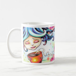 Rosa Pop-Tasse Kaffeetasse