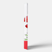 Rosa Poppies Art Individuelle Name Personalisiert Case-Mate iPhone Hülle (Rückseite / Rechts)