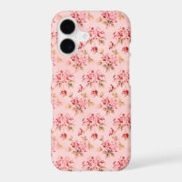 Rosa Posies Vintage Style Süße Kunst Handyhülle