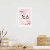 Rosa Poster (Küche)