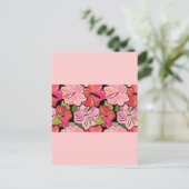 rosa postkarte (Stehend Vorderseite)