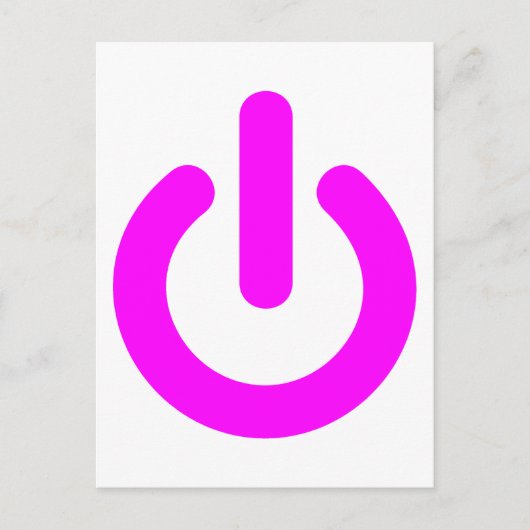 Rosa Power auf Switch Postkarte (Vorderseite)