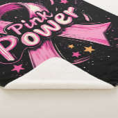 Rosa Power Brustkrebs Bewusstsein Sherpadecke (3/4)