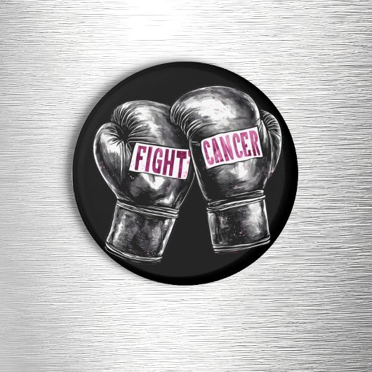 Rosa Power Kühlschrank Magnet