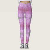 rosa Power Leggings (Vorderseite)