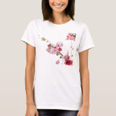 Rosa Power T-Shirt (Vorderseite)