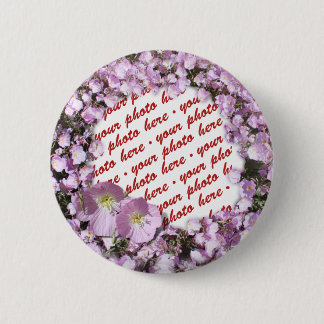 Rosa Primrose Foto Button