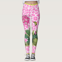 Rosa Primula-Leggings