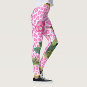 Rosa Primula-Leggings Leggings (Rechts)
