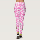 Rosa Primula-Leggings Leggings (Rückseite)