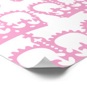 Rosa Princess Crown Poster (Ecke)