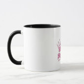Rosa Princess Crown Tasse (Links)
