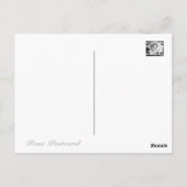 Rosa Princesse de Monaco: Postkarte (Rückseite)
