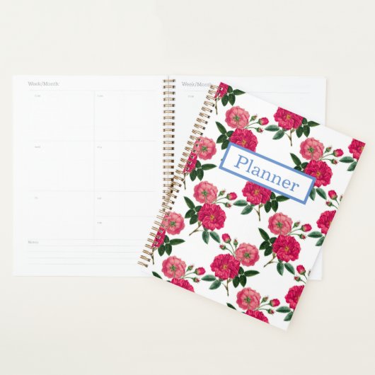 Rosa Printwerbung Planer (Anzeige)